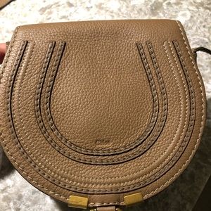 Chloe Bag ‘Mini Marcie’ cross body bag - tan